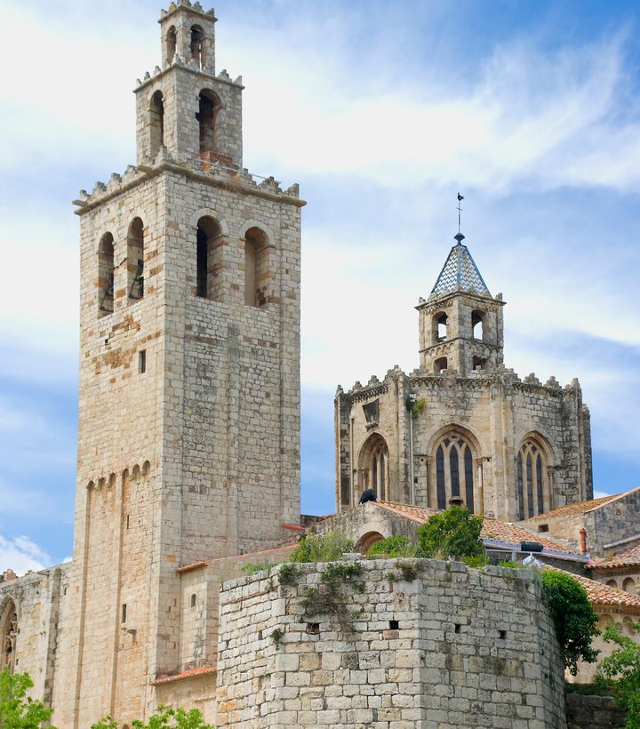 El monasterio de San Cugat del Valles.
