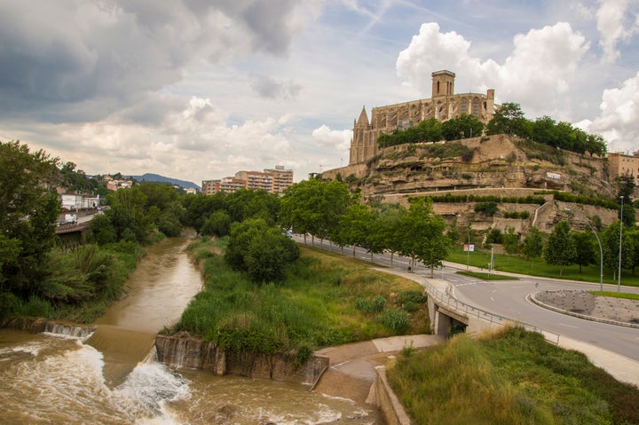 La catedral de Manresa.