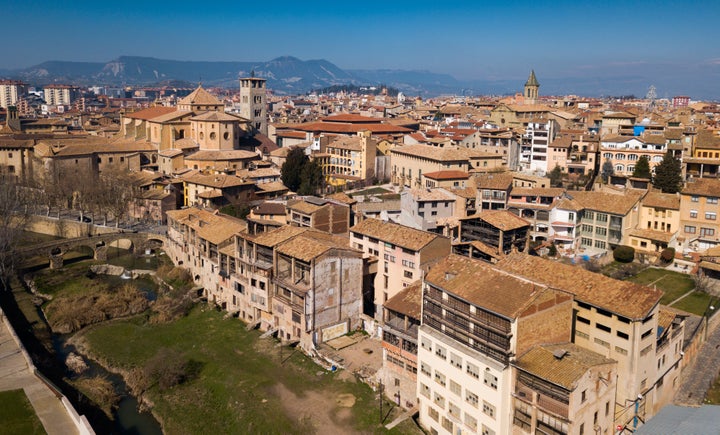 Vista aérea de Vic.