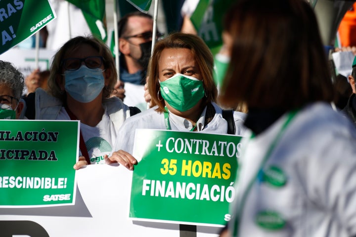 Manifestación Satse.