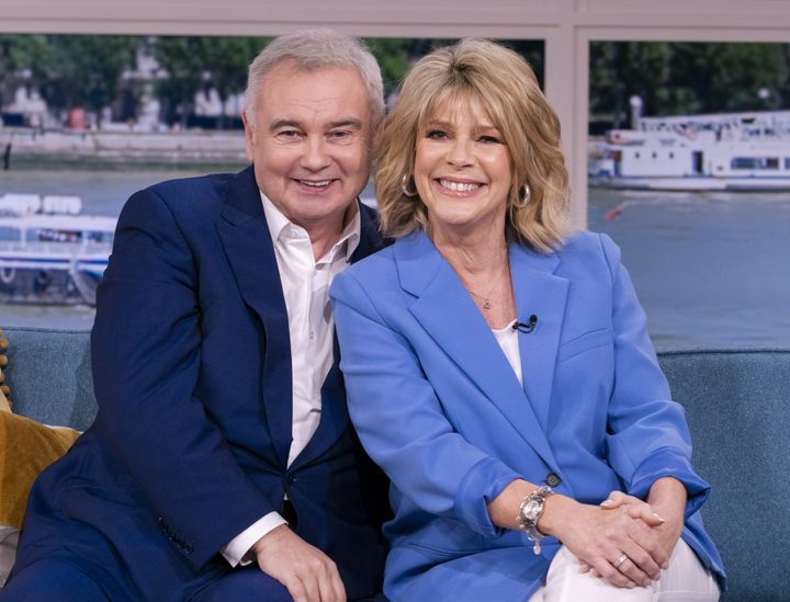 Eamonn with wife and former This Morning co-host Ruth Langsford