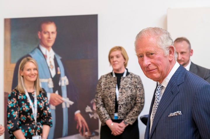 Prince Charles pictured during a visit to Edinburgh's Royal College of Surgeons in his new role as patron on June 29 in Edinburgh, Scotland.