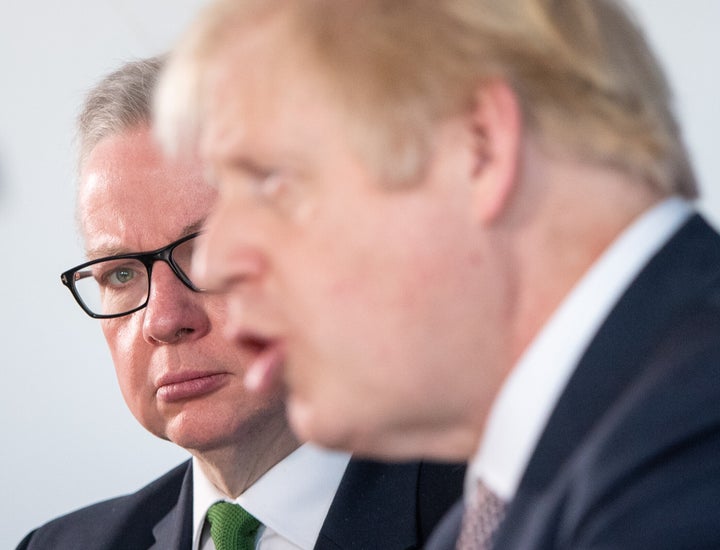 Michael Gove and Boris Johnson.