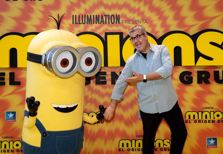 Estreno en Madrid de Minions: El origen de Gru.