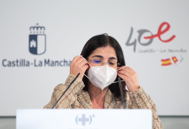 La ministra de Sanidad, Carolina Darias.