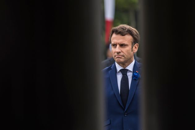 EXCLUSIF - La popularité de Macron (ici le 8 mai 2021) au plus bas depuis un an après sa défaite aux législatives