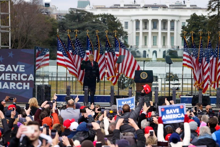 Trump Vulnerabilities For 2024 Mount After Damning Jan. 6 Testimony President Donald Trump Joins The &Quot;Stop The Steel&Quot; Rally On January 6, 2021 In Washington, Dc.