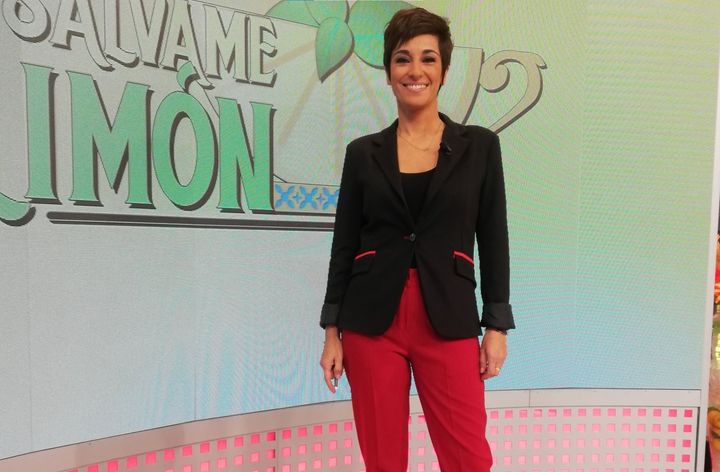 La presentadora de 'Sálvame', Adela González.