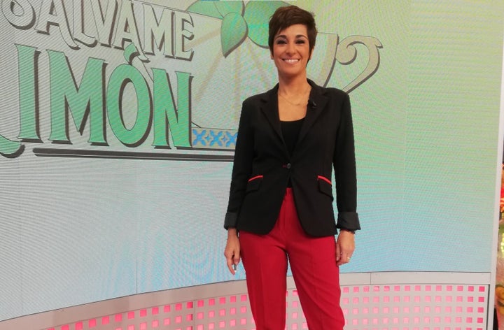 La presentadora de 'Sálvame', Adela González.