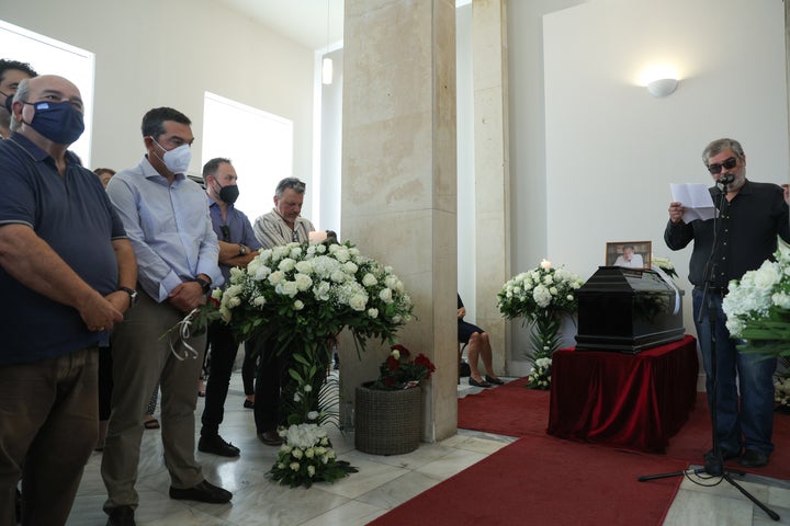 ΣΤΟ Α' ΝΕΚΡΟΤΑΦΕΙΟ Η ΠΟΛΙΤΙΚΗ ΚΗΔΕΙΑ ΤΟΥ ΗΛΙΑ ΝΙΚΟΛΑΚΟΠΟΥΛΟΥ (ΒΑΣΙΛΗΣ ΡΕΜΠΑΠΗΣ/EUROKINISSI)