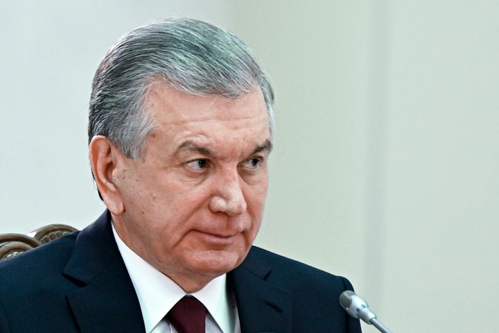 O Ουζμπέκος πρόεδρος Ζαφκάτ Μιρζίγιοεφ.