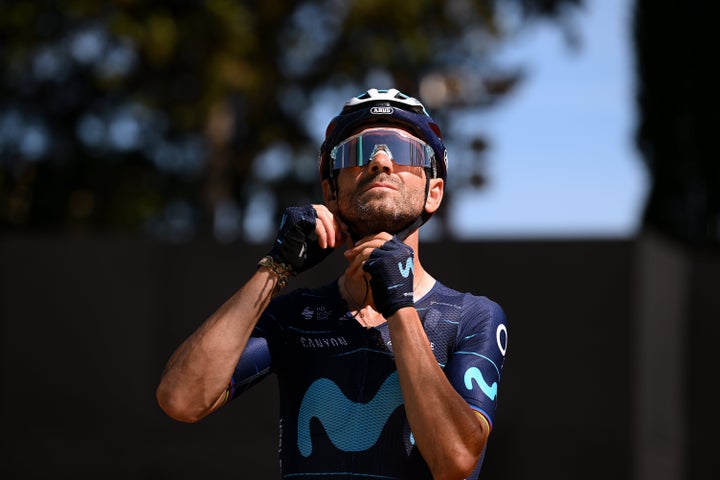 El ciclista Alejandro Valverde.