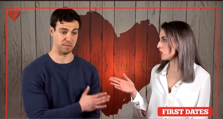 Alberto y Patricia, en 'First Dates'.