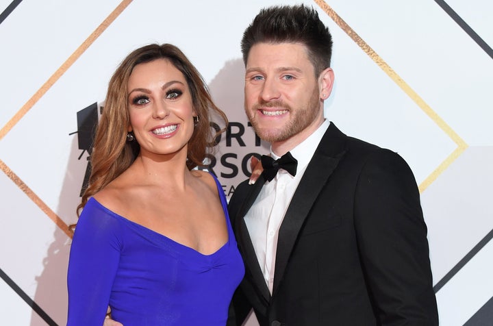 Amy Dowden and Ben Jones pictured in 2018