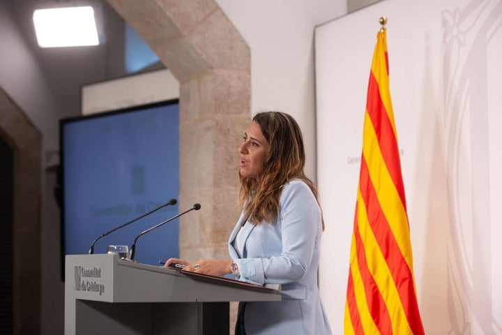 La portavoz del Govern, Patrícia Plaja, en una imagen de archivo.
