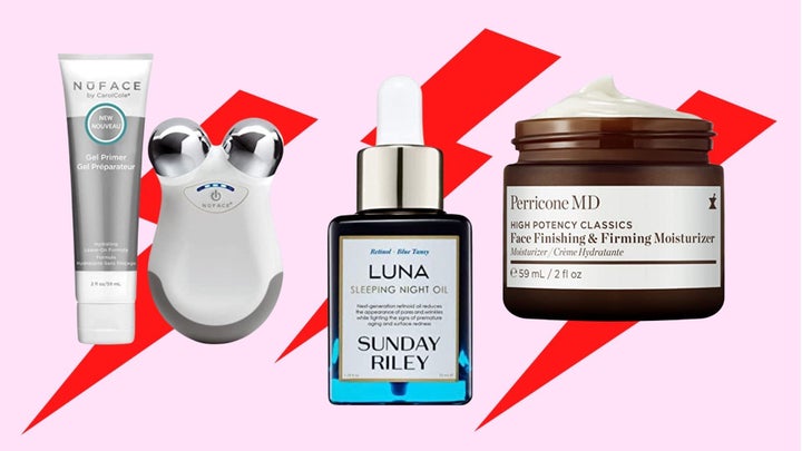 Save on big-ticket luxury beauty items like the NuFace Trinity <a href="https://www.amazon.com/dp/B00GG5IZWS?tag=tessaflores-20&ascsubtag=62c355c8e4b00a9334ebc93d%2C-1%2C-1%2Cd%2C0%2C0%2Chp-fil-am%3D0%2C0%3A0%2C0%2C0%2C0" target="_blank" data-affiliate="true" role="link" data-amazon-link="true" rel="sponsored" class=" js-entry-link cet-external-link" data-vars-item-name="micro-current facial toning device" data-vars-item-type="text" data-vars-unit-name="62c355c8e4b00a9334ebc93d" data-vars-unit-type="buzz_body" data-vars-target-content-id="https://www.amazon.com/dp/B00GG5IZWS?tag=tessaflores-20&ascsubtag=62c355c8e4b00a9334ebc93d%2C-1%2C-1%2Cd%2C0%2C0%2Chp-fil-am%3D0%2C0%3A0%2C0%2C0%2C0" data-vars-target-content-type="url" data-vars-type="web_external_link" data-vars-subunit-name="article_body" data-vars-subunit-type="component" data-vars-position-in-subunit="0">micro-current facial toning device</a>, <a href="https://www.amazon.com/dp/B06XB6GZXQ?tag=tessaflores-20&ascsubtag=62c355c8e4b00a9334ebc93d%2C-1%2C-1%2Cd%2C0%2C0%2Chp-fil-am%3D0%2C0%3A0%2C0%2C0%2C0" target="_blank" data-affiliate="true" role="link" data-amazon-link="true" rel="sponsored" class=" js-entry-link cet-external-link" data-vars-item-name="Sunday Riley's clinical retinol oil " data-vars-item-type="text" data-vars-unit-name="62c355c8e4b00a9334ebc93d" data-vars-unit-type="buzz_body" data-vars-target-content-id="https://www.amazon.com/dp/B06XB6GZXQ?tag=tessaflores-20&ascsubtag=62c355c8e4b00a9334ebc93d%2C-1%2C-1%2Cd%2C0%2C0%2Chp-fil-am%3D0%2C0%3A0%2C0%2C0%2C0" data-vars-target-content-type="url" data-vars-type="web_external_link" data-vars-subunit-name="article_body" data-vars-subunit-type="component" data-vars-position-in-subunit="1">Sunday Riley's clinical retinol oil </a>and a <a href="https://www.amazon.com/dp/B002KANWU8?tag=tessaflores-20&ascsubtag=62c355c8e4b00a9334ebc93d%2C-1%2C-1%2Cd%2C0%2C0%2Chp-fil-am%3D0%2C0%3A0%2C0%2C0%2C0" target="_blank" data-affiliate="true" role="link" data-amazon-link="true" rel="sponsored" class=" js-entry-link cet-external-link" data-vars-item-name="firming moisturizer" data-vars-item-type="text" data-vars-unit-name="62c355c8e4b00a9334ebc93d" data-vars-unit-type="buzz_body" data-vars-target-content-id="https://www.amazon.com/dp/B002KANWU8?tag=tessaflores-20&ascsubtag=62c355c8e4b00a9334ebc93d%2C-1%2C-1%2Cd%2C0%2C0%2Chp-fil-am%3D0%2C0%3A0%2C0%2C0%2C0" data-vars-target-content-type="url" data-vars-type="web_external_link" data-vars-subunit-name="article_body" data-vars-subunit-type="component" data-vars-position-in-subunit="2">firming moisturizer</a> by Perricone MD.