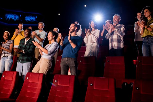 Photo d'illustration du public dans une salle de cinéma.