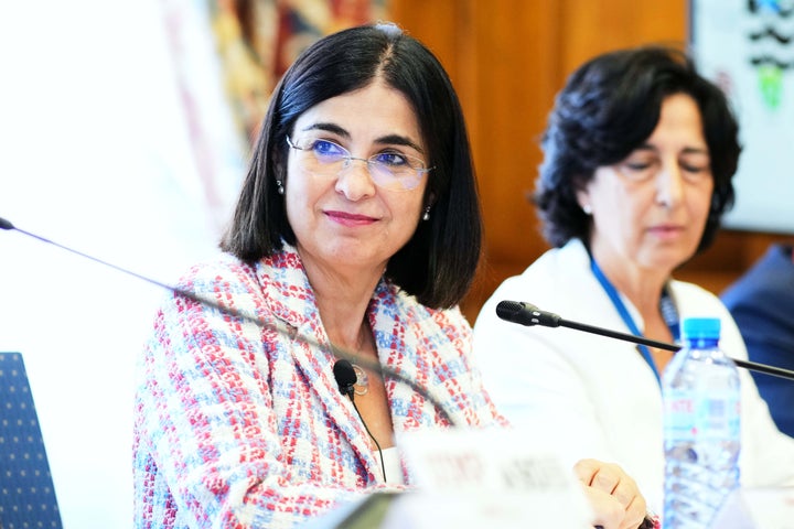 La ministra de Sanidad, Carolina Darias.