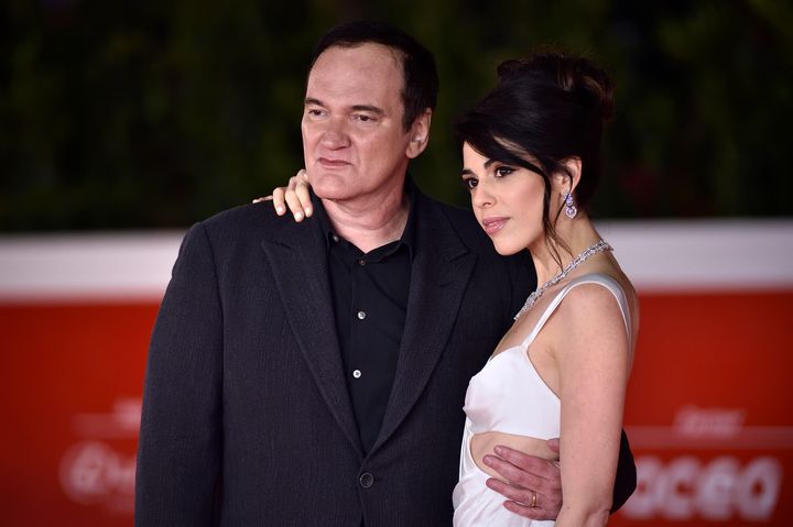 Quentin Tarantino and his wife Daniella, pictured at Rome Film Fest 2021, now have two children.