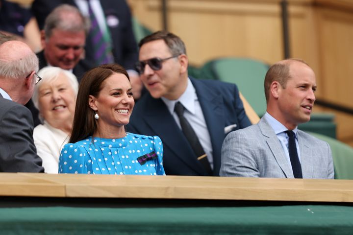 The royals showed up for the ninth day of Wimbledon at the All England Lawn Tennis and Croquet Club on July 5 in London.