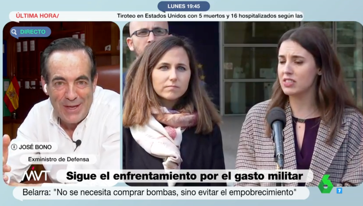 José Bono habla muy claro de Unidas Podemos.