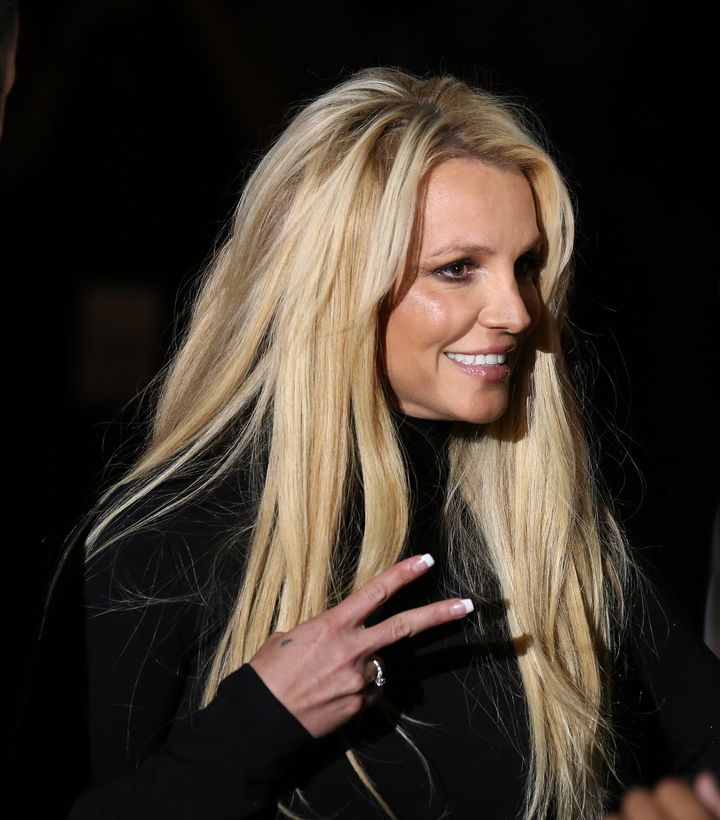 Foto de archivo de Britney Spears, a la salida de un concierto en Las Vegas.