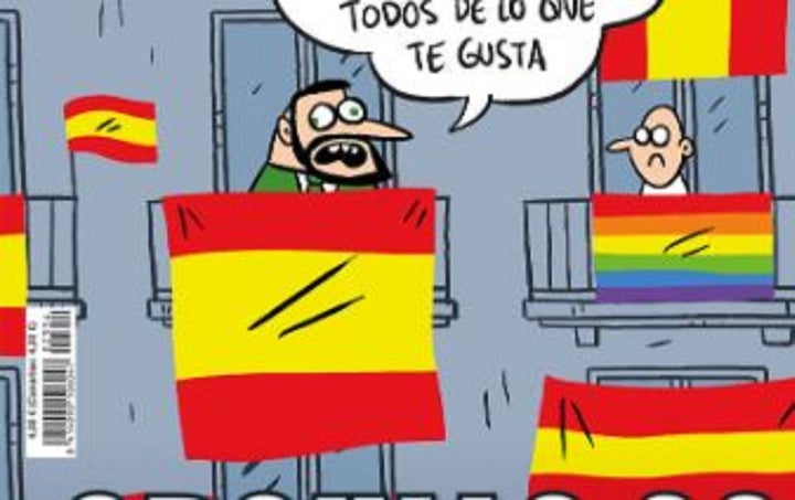 Un fragmento de la portada de 'El Jueves'.