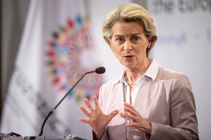 Ursula Von der Leyen, presidenta de la Comisión Europea.