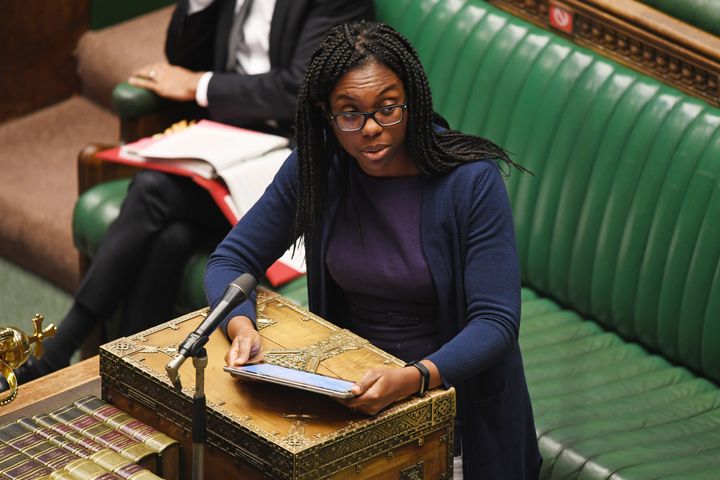 Local government minister Kemi Badenoch was among the five ministers to resign en-masse.