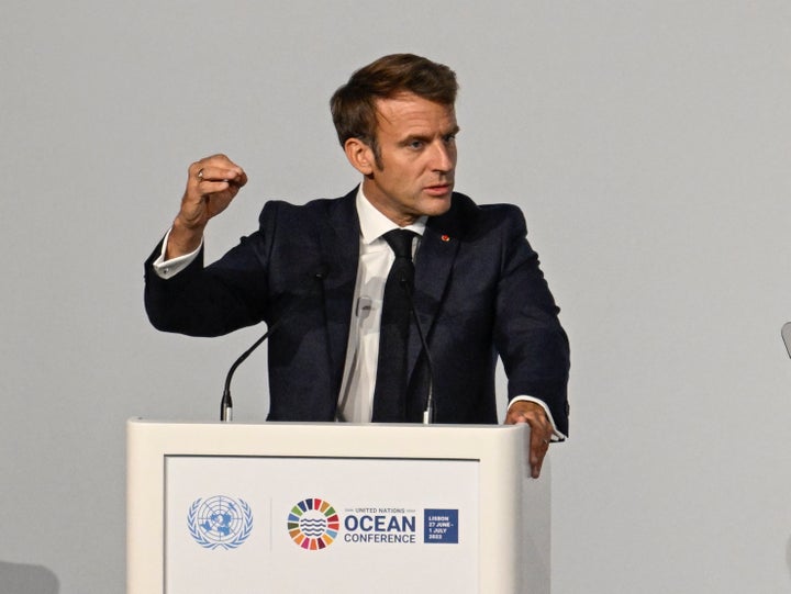 El presidente francés, Emmanuel Macron.