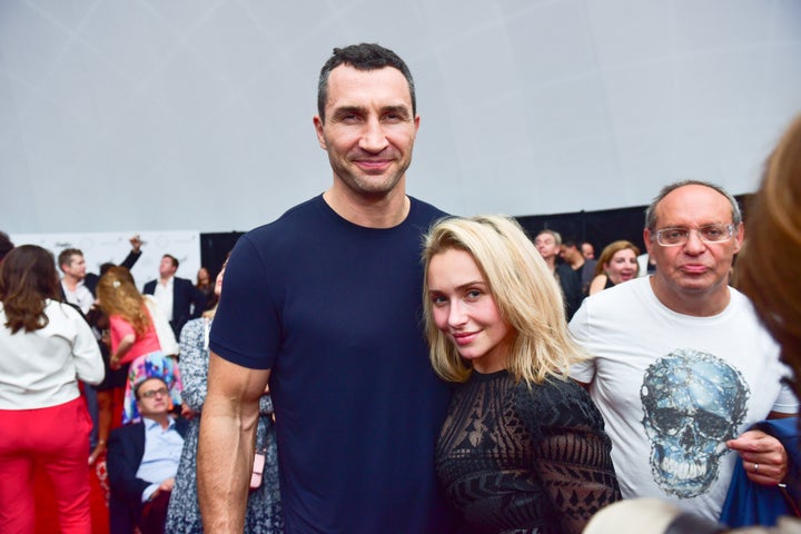 Wladimir Klitschko and Hayden Panettiere pictured together in 2016. 