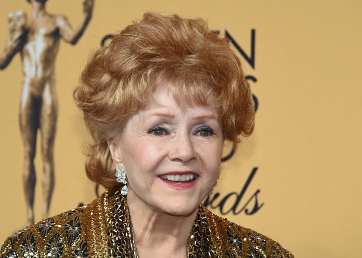 Debbie Reynolds in 2015.