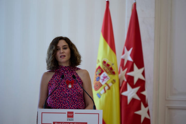 Isabel Díaz Ayuso.