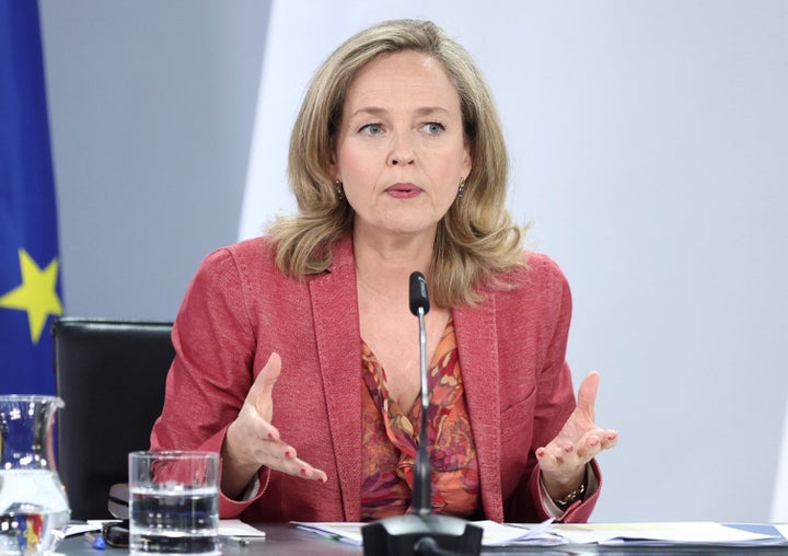 La vicepresidenta primera del Gobierno, Nadia Calviño.