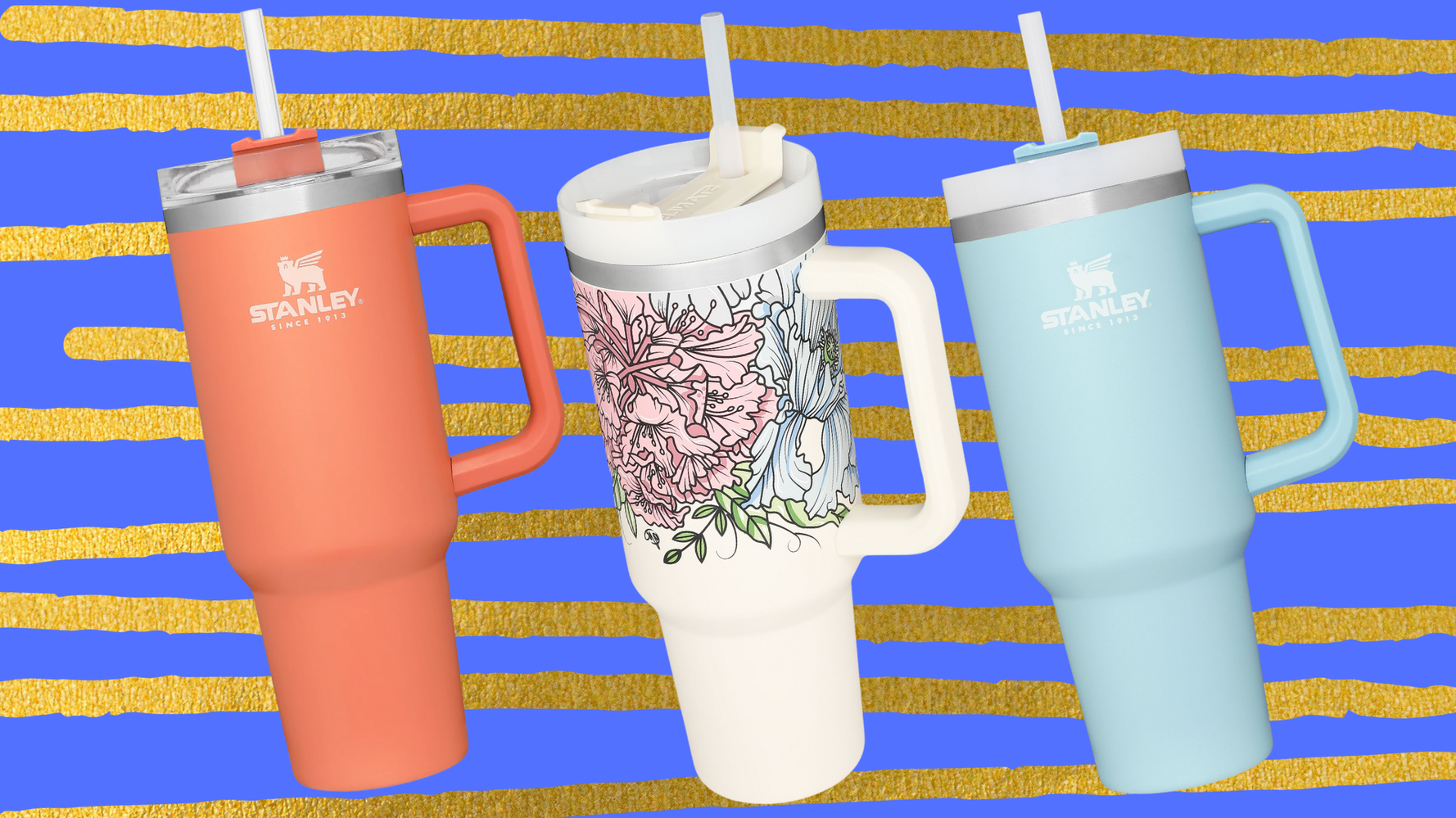 The TikTok-Viral Stanley Drinking Tumbler Has Been Re-Stocked