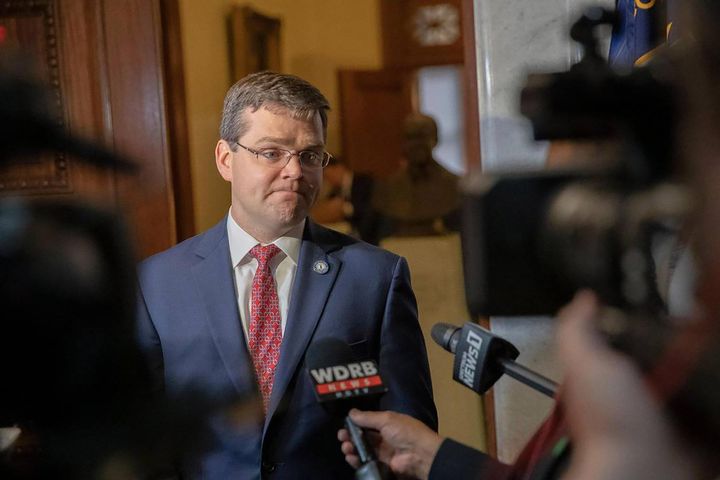 Biden's reported pick of Chad Meredith, an anti-abortion lawyer, for a federal judgeship in Kentucky has drawn outrage from Democrats and reproductive rights groups. 