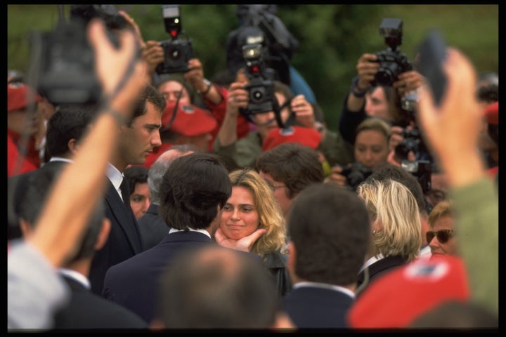 FUNERAL OF MIGUEL ANGEL BLANCO IN ERMUA (Photo by Dusko Despotovic/Sygma via Getty Images)