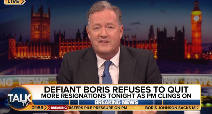 Piers Morgan delivers his closing speech on Wednesday's Piers Morgan Uncensored
