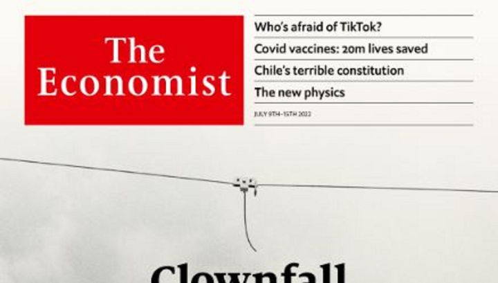 La comentada portada de 'The Economist'.