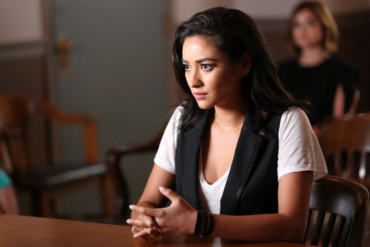 Shay Mitchell as Emily in Pretty Little Liars