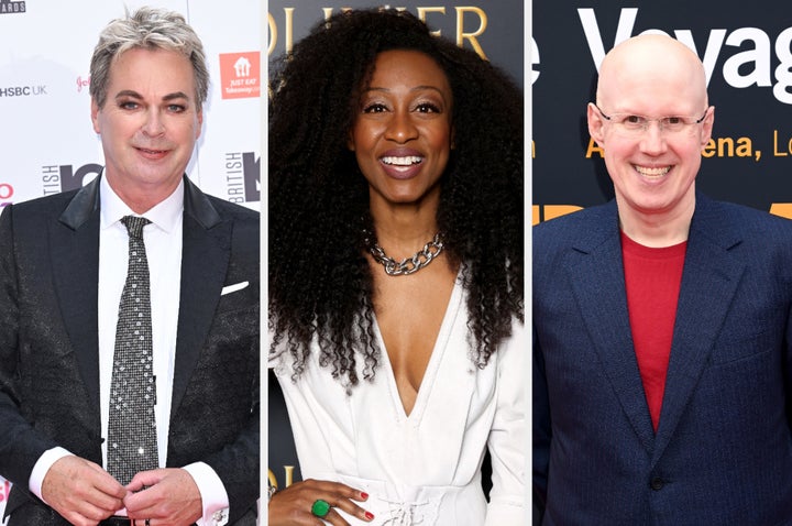 Julian Clary, Beverley Knight and Matt Lucas