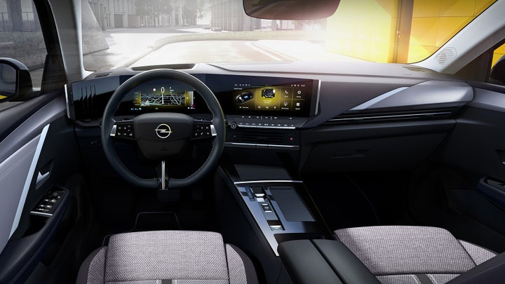 Pure Panel en el interior del coche.