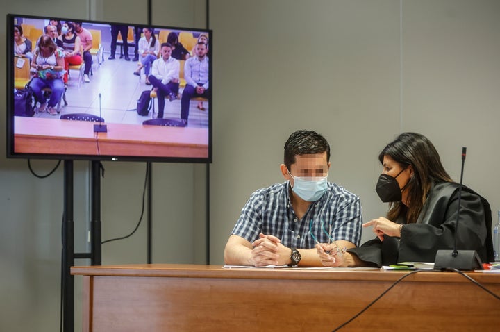 Jorge Ignacio Palma, acusado del asesinato de Marta Calvo, durante el juicio, en una imagen de archivo.
