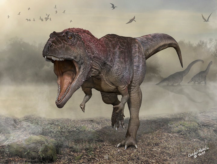Representación artística del Meraxes gigas.