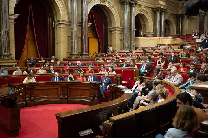 Parlament de Cataluña.