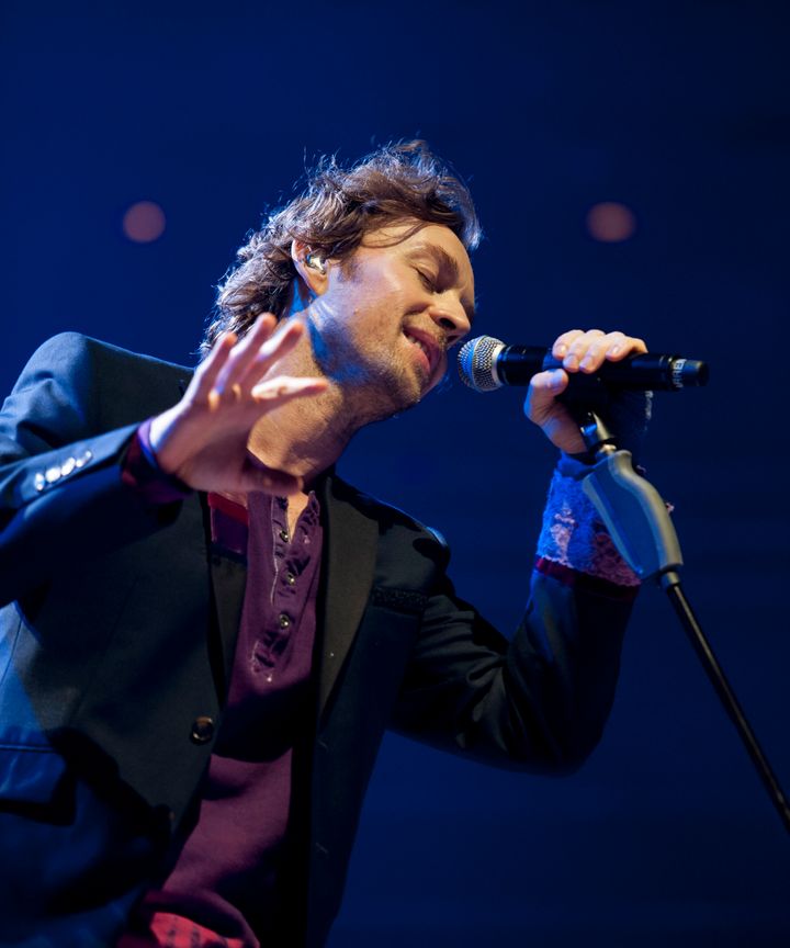 Darren Hayes performing on his last tour in 2012
