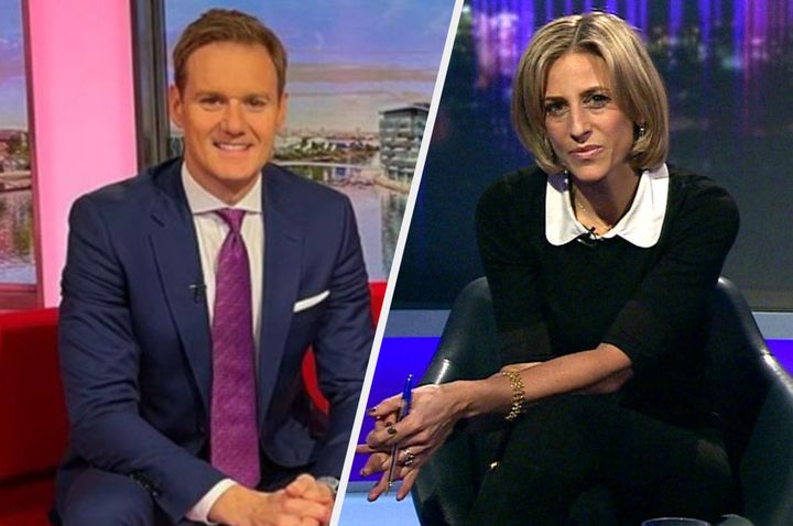 Dan Walker and Emily Maitlis have both left the BBC in recent months