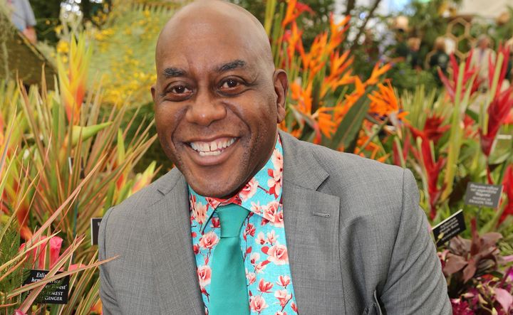 Ainsley Harriott at the RHS Chelsea Flower Show