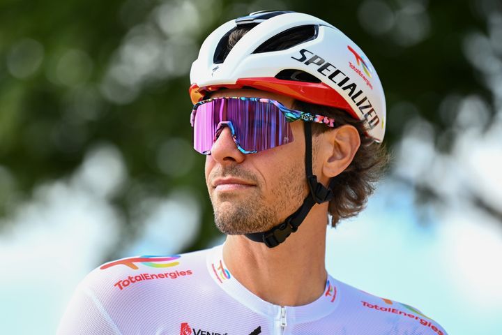 Daniel Oss, an Italian cyclist, finished Stage 5 of the race before seeking medical attention.