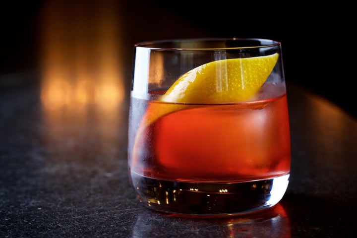 A Negroni photographed at Urbana in Washington, DC.